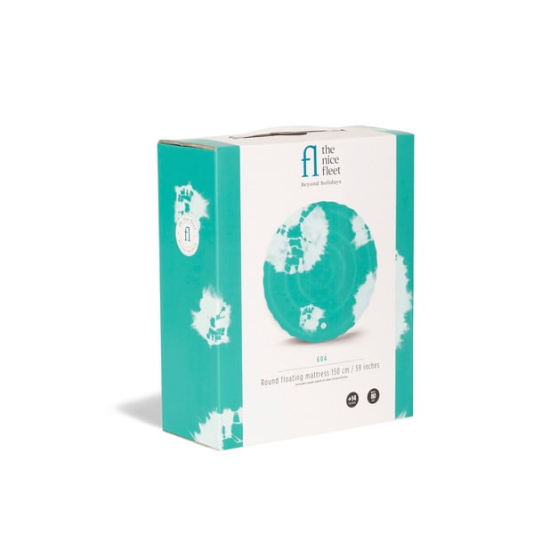 Zelena napihljiva blazina za plažo The Nice Fleet Goa-image-2