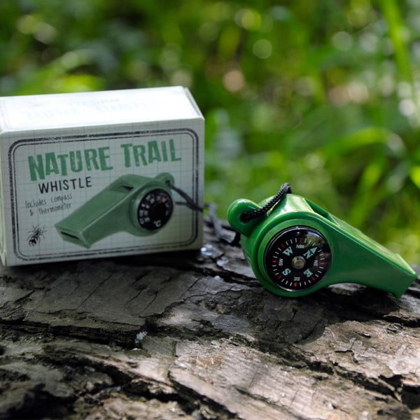Piščalka z vgrajenim termometrom in kompasom Rex London Nature Trail-image-1