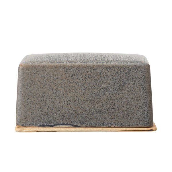 Siva lončena posoda za maslo Bloomingville Kendra-image-2