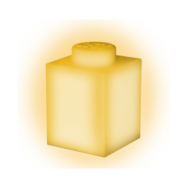 Rumena silikonska nočna lučka LEGO® Classic Brick-image-1