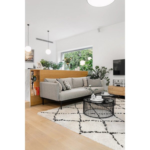 Bež in črna preproga Mint Rugs Hash, 160 x 230 cm-image-3