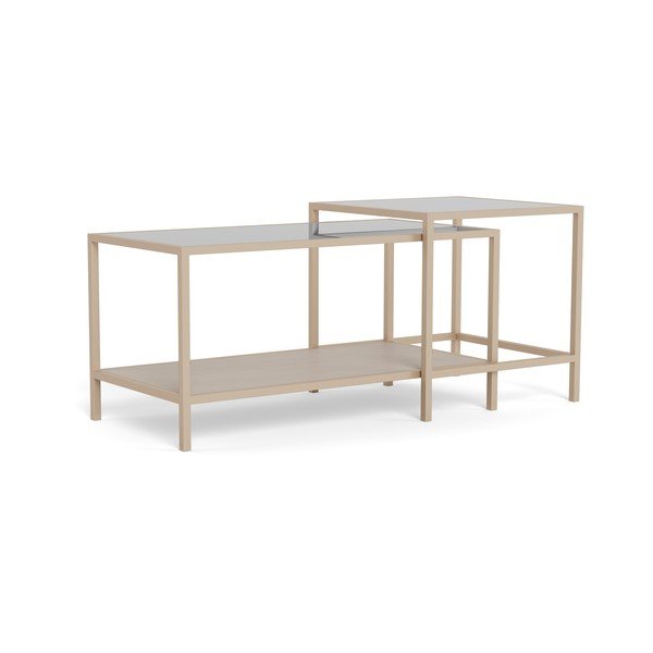 Sive jeklene mizice v kompletu 2 ks 50x90 cm Seaford – Actona