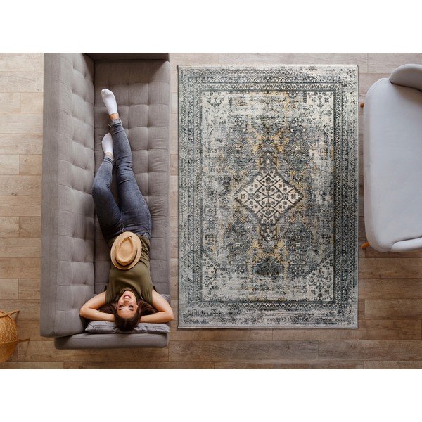 Siva preproga Universal Alana Boho, 140 x 200 cm-image-1