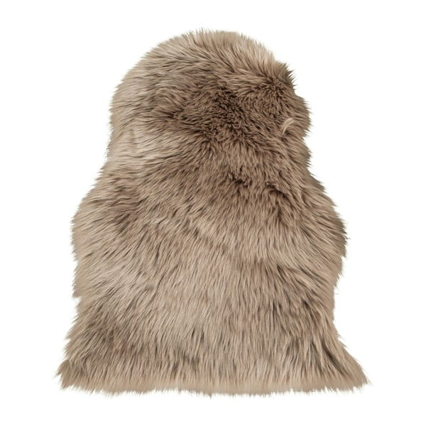 Rjavo sintetično krzno 50x85 cm – House Nordic