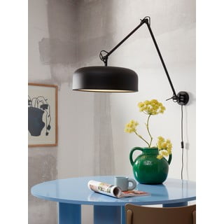 Črna stenska svetilka ø 48 cm Marseille – it's about RoMi