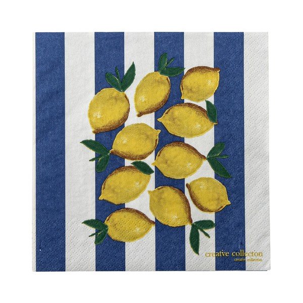 Papirnati prtički v kompletu 20 ks 33x33 cm Limone – Bloomingville-image-3