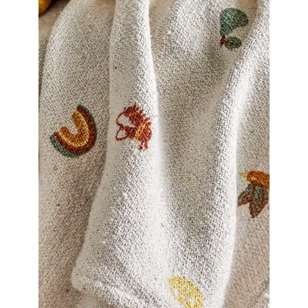 Bela otroška odeja 80x100 cm Agnes – Bloomingville Mini-image-2