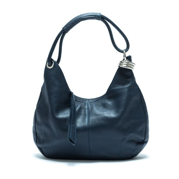 Modra usnjena torbica Isabella Rhea Rita