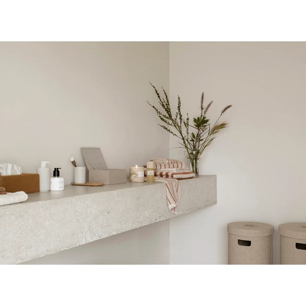 Svetlo siv lonček za zobne ščetke iz poliresina Kua – Blomus-image-3