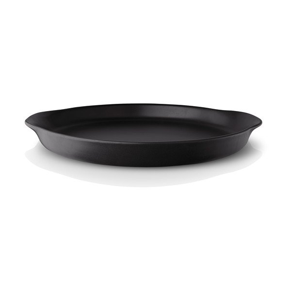 Črn servirni krožnik Eva Solo Nordic, ø 30 cm-image-1
