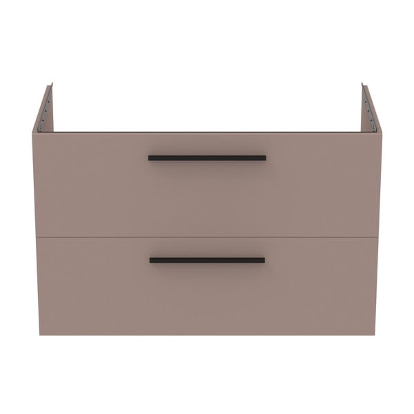 Siva/bež stenska omarica za pod umivalnik 100x63 cm i.Life B – Ideal Standard