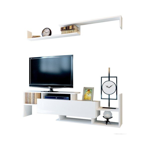 Bel televizijski komplet 154x42 cm Dream - Kalune Design-image-2