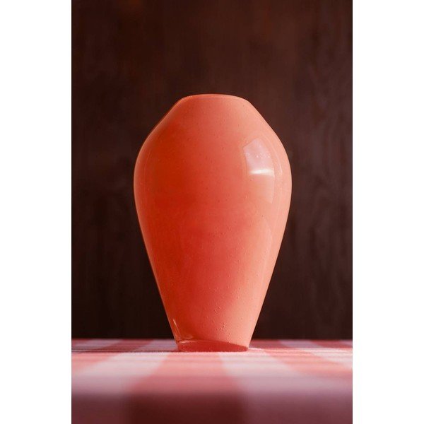 Oranžna vaza (višina 27 cm) Celia – Jotex-image-1