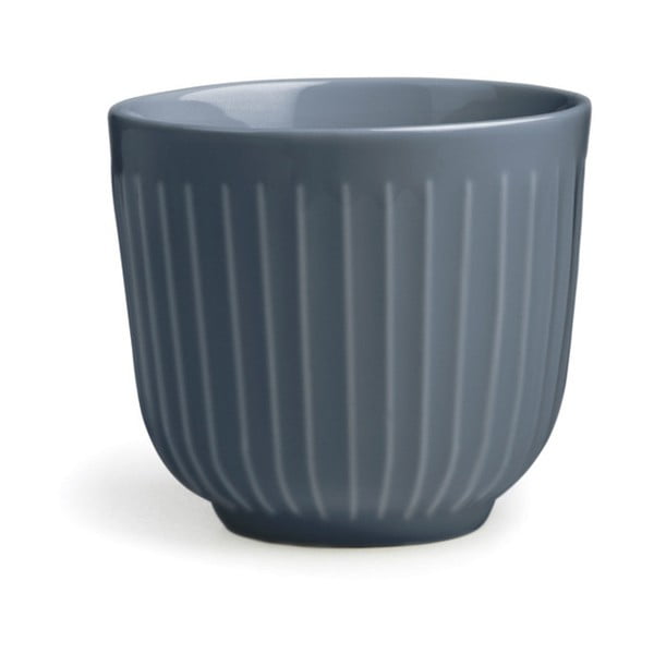 Antracitno siva porcelanasta skodelica Kähler Design Hammershoi, 200 ml