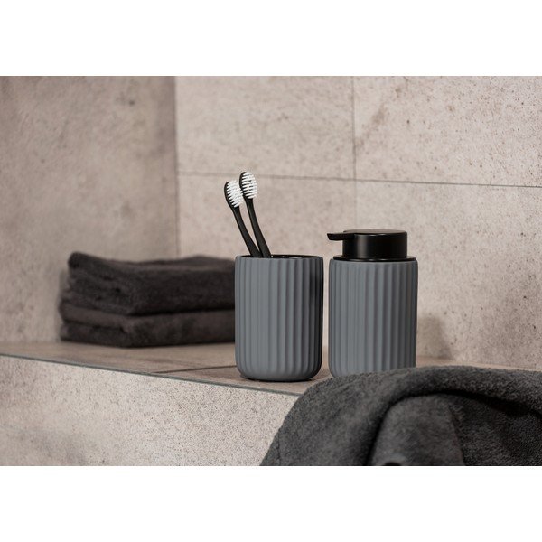 Siv keramični dozirnik za milo Wenko Belluno-image-2