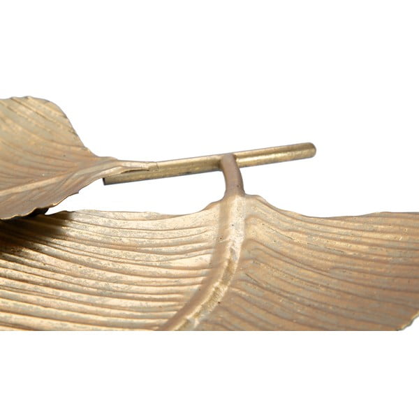 Kovinski dekorativni pladenj Double Leaf - Mauro Ferretti-image-4