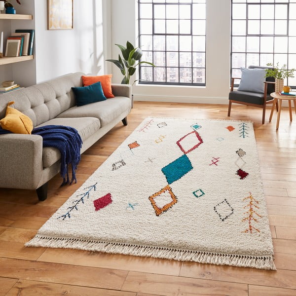 Bež preproga 170x120 cm Boho - Think Rugs-image-1