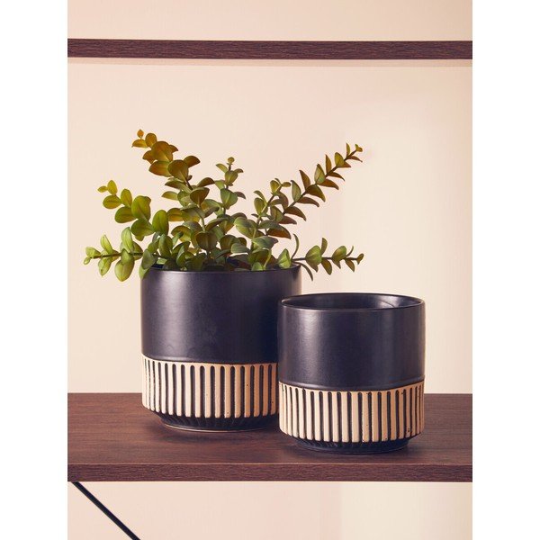 Okrasni cvetlični lonec iz kamenine ø 15 cm Kiso – Premier Housewares-image-3