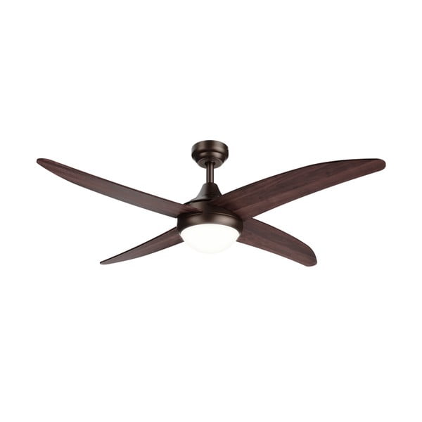 LED stropna svetilka v temni naravni barvi ø 13 cm Regal – SULION-image-3