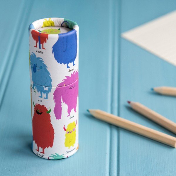 Komplet 12 mini barvic Rex London Pošasti sveta-image-1