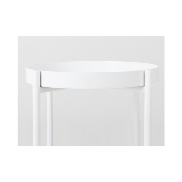 Bela dodatna mizica Custom Form Hanna, ⌀ 40 cm-image-4