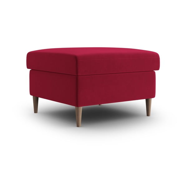 Rdeč žameten tabure Kyoto – Cosmopolitan Design-image-1