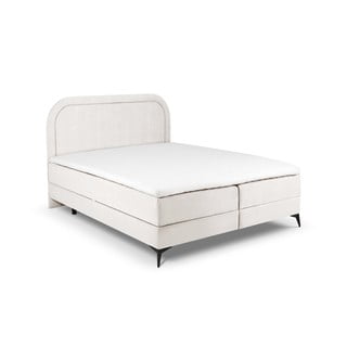 Bež boxspring postelja s prostorom za shranjevanje 180x200 cm Eclipse - Cosmopolitan Design
