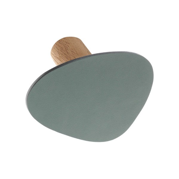 Prašno zelen jeklen stenski obešalnik Dot L Nupo – LIND DNA