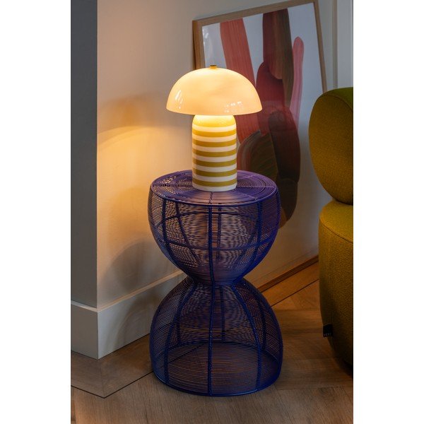 Kovinska okrogla stranska mizica ø 30 cm Cuerda Doble – Leitmotiv-image-3