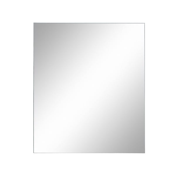 Bela stenska kopalniška omarica z ogledalom Støraa Wisla, 60 x 70 cm-image-1