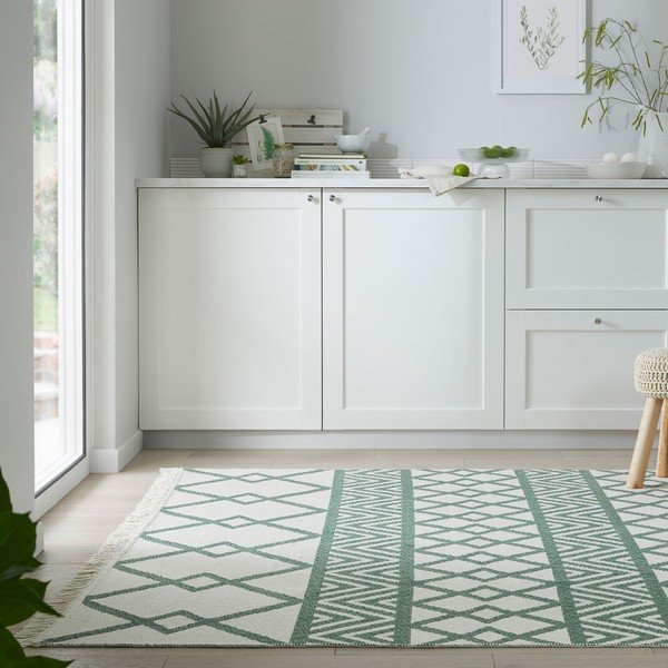 Zelena preproga 160x230 cm Teo - Flair Rugs-image-1