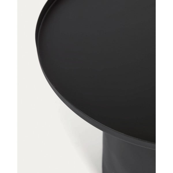 Kovinska okrogla stranska mizica ø 45 cm Fleksa – Kave Home-image-4