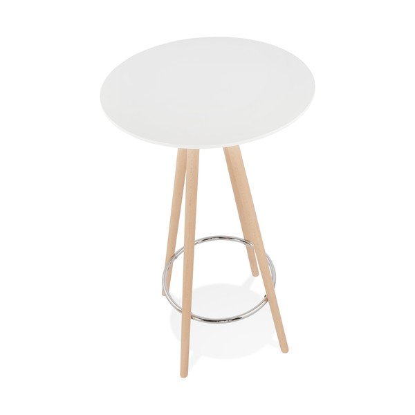 Bela barska miza Kokoon Deboo, višina 110 cm-image-2
