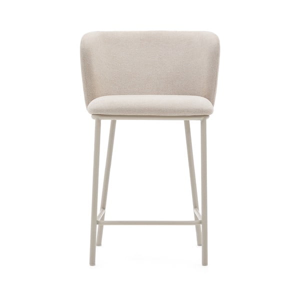 Bež barski stol (višina sedeža 65 cm) Ciselia – Kave Home-image-3