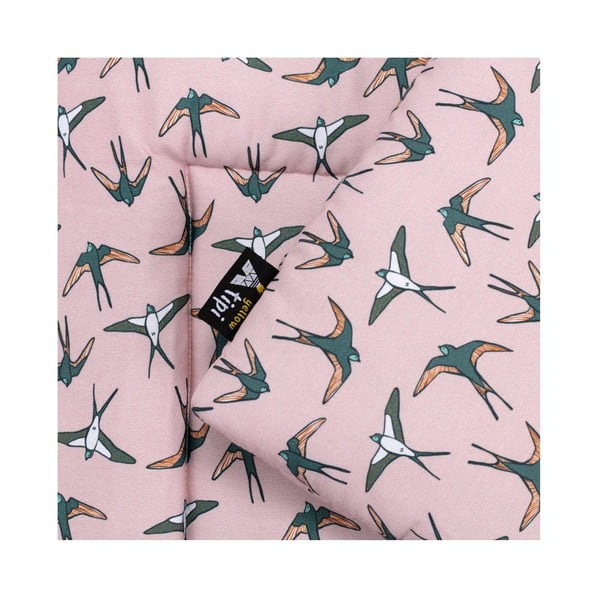 Roza komplet za otroško posteljico Sweet Dreams - Yellow Tipi-image-2