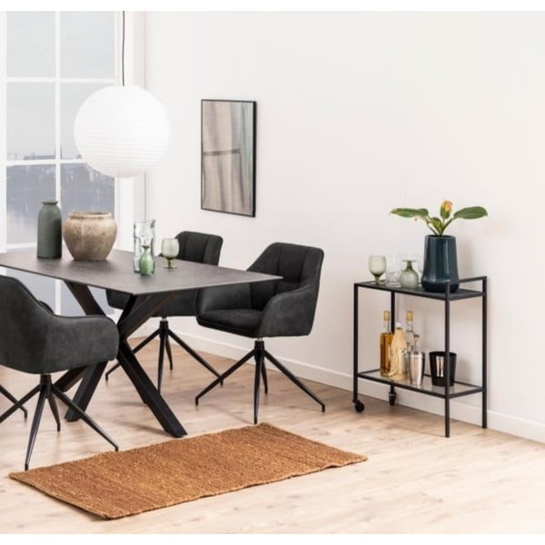 Servirna mizica Seaford 30x60 cm - Actona-image-1