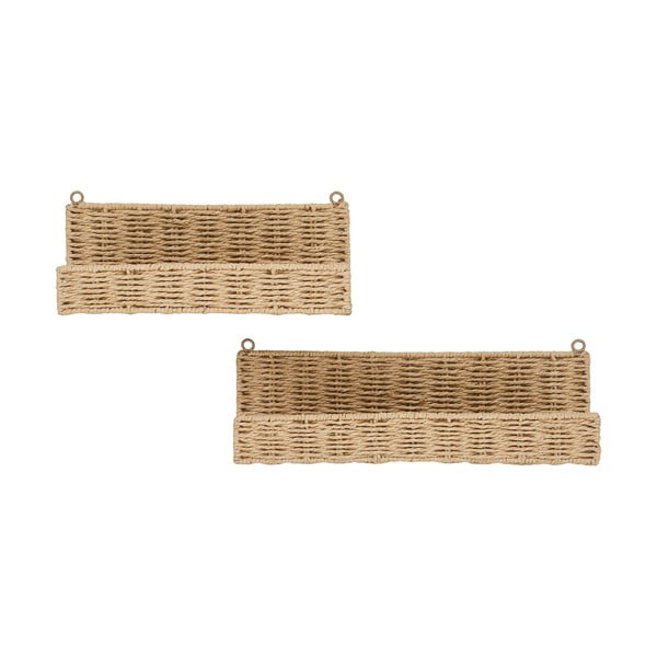 Police v kompletu 2 ks v naravni barvi 10 cm Treviso – House Nordic