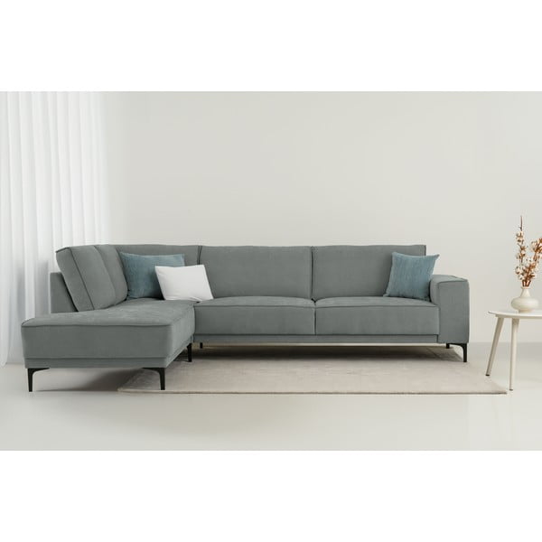 Temno siva kotna sedežna garnitura (levi kot) Copenhagen – Scandic-image-1