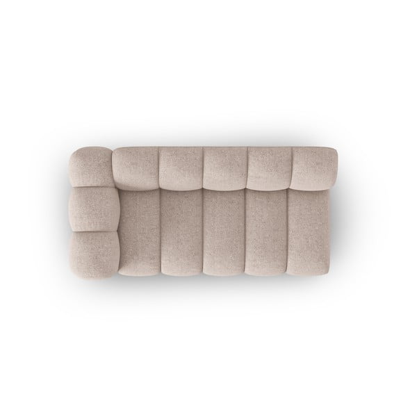 Bež modul za sedežno garnituro (levi kot) Lupine – Micadoni Home-image-3