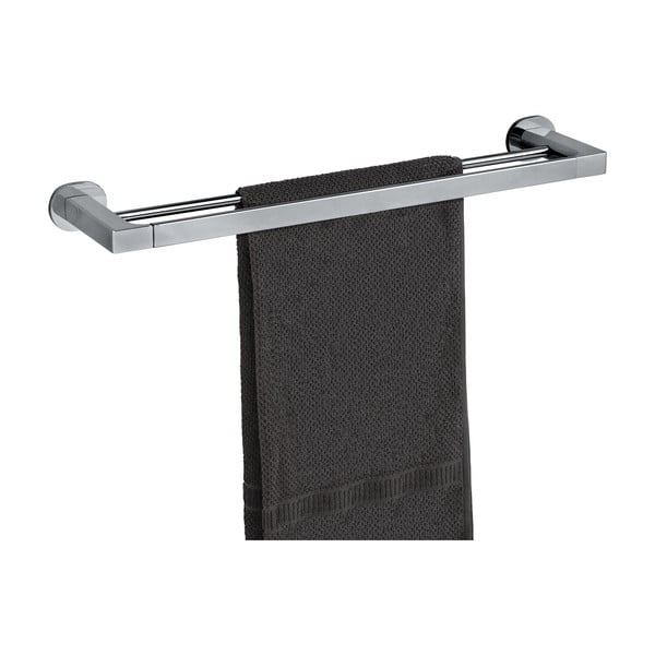 Držalo za brisače iz nerjavečega jekla v sijajno srebrni barvi z namestitvijo brez vrtanja Maribor – Wenko-image-3