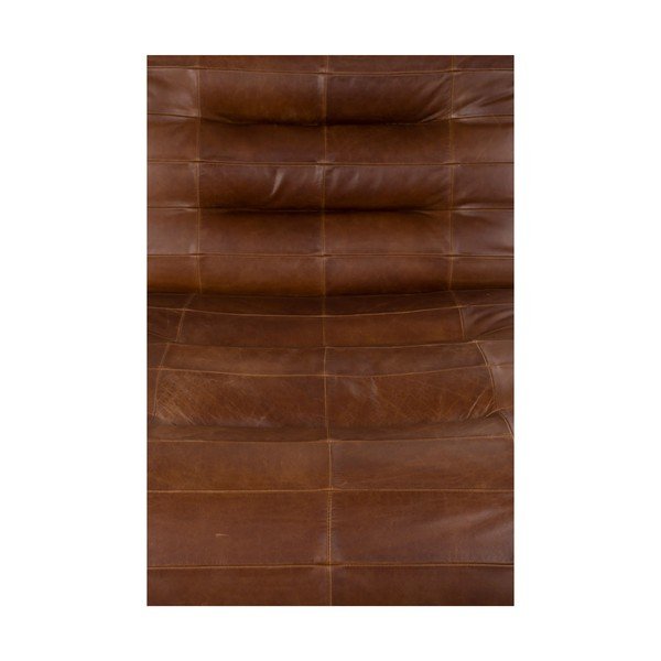 Rjav usnjen fotelj Wyatt – Dutchbone-image-4