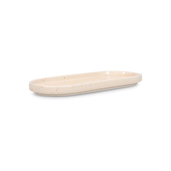 Bež servirni porcelanast krožnik Fika – ONA-image-2