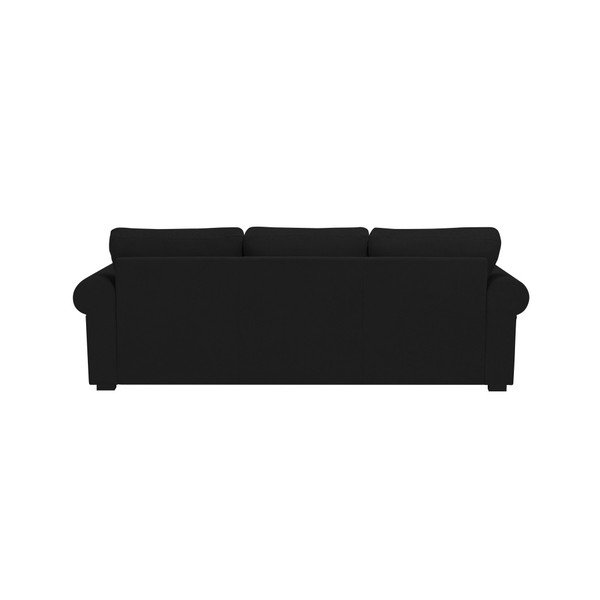 Črna zofa Windsor & Co Sofas Hermes, 245 cm-image-4
