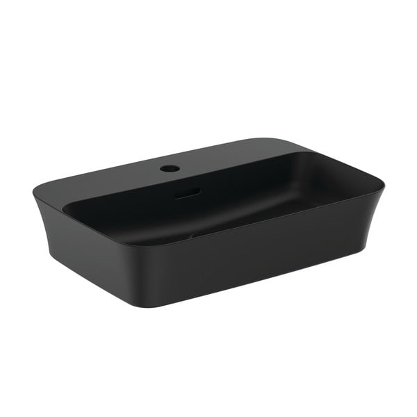 Mat črn keramičen umivalnik 55x38 cm Ipalyss – Ideal Standard