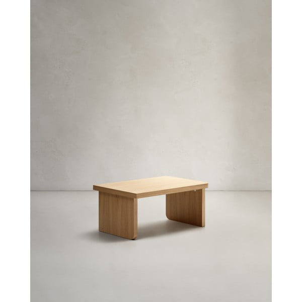 Mizica v hrastovem dekorju v naravni barvi 89x62 cm Oaq – Kave Home-image-4