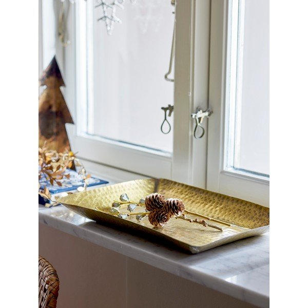 Kovinski dekorativni pladenj Kobra – Bloomingville-image-1