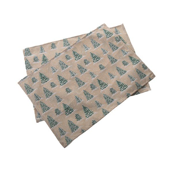 Tekstilni pogrinjki v kompletu z božičnim motivom 2 ks 32x45 cm – Dakls