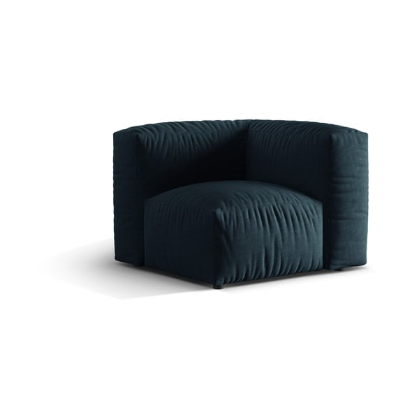 Temno moder modul za sedežno garnituro (s kotom po izbiri) Martina – Micadoni Home-image-1