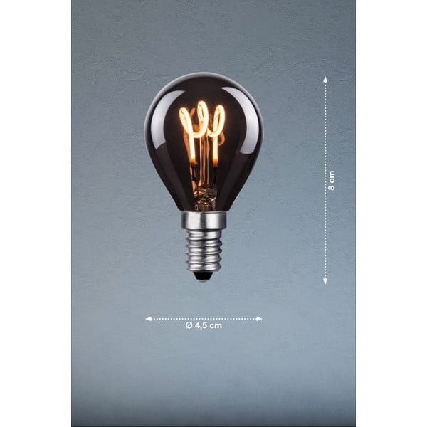 Žarnica s toplo svetlobo z žarnico E14, 2 W Elegance – Fischer & Honsel-image-2