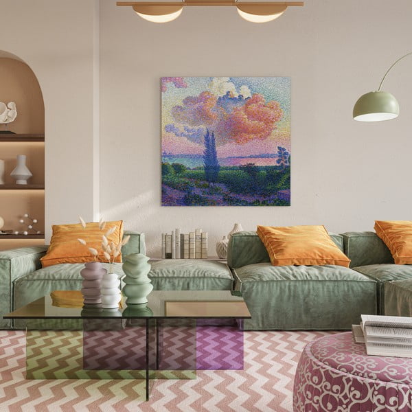 Slika 80x80 cm The Pink Gold – Styler-image-1